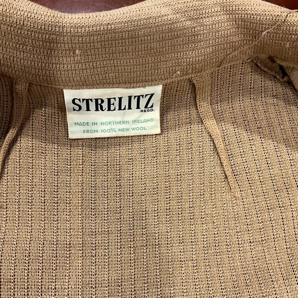 70’s Irish Wool Maxi Coat Dress by Strelitz, Belted, Quiet Luxury Vintage - Picture 3 of 6